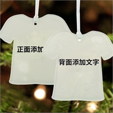 定制亚克力挂饰,T恤形状
