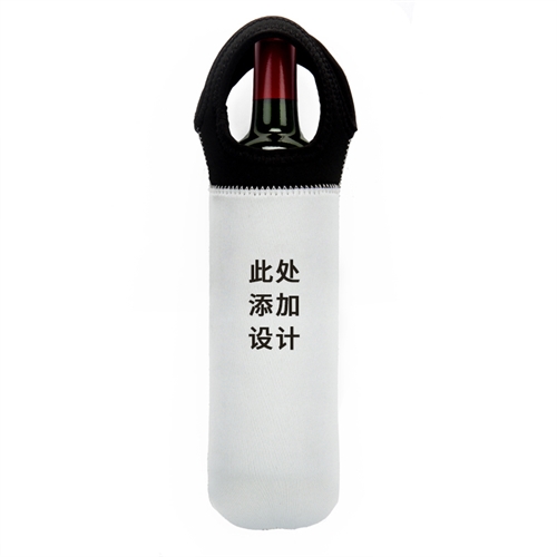 个性化全彩印刷潜水料红酒袋（单面定制）